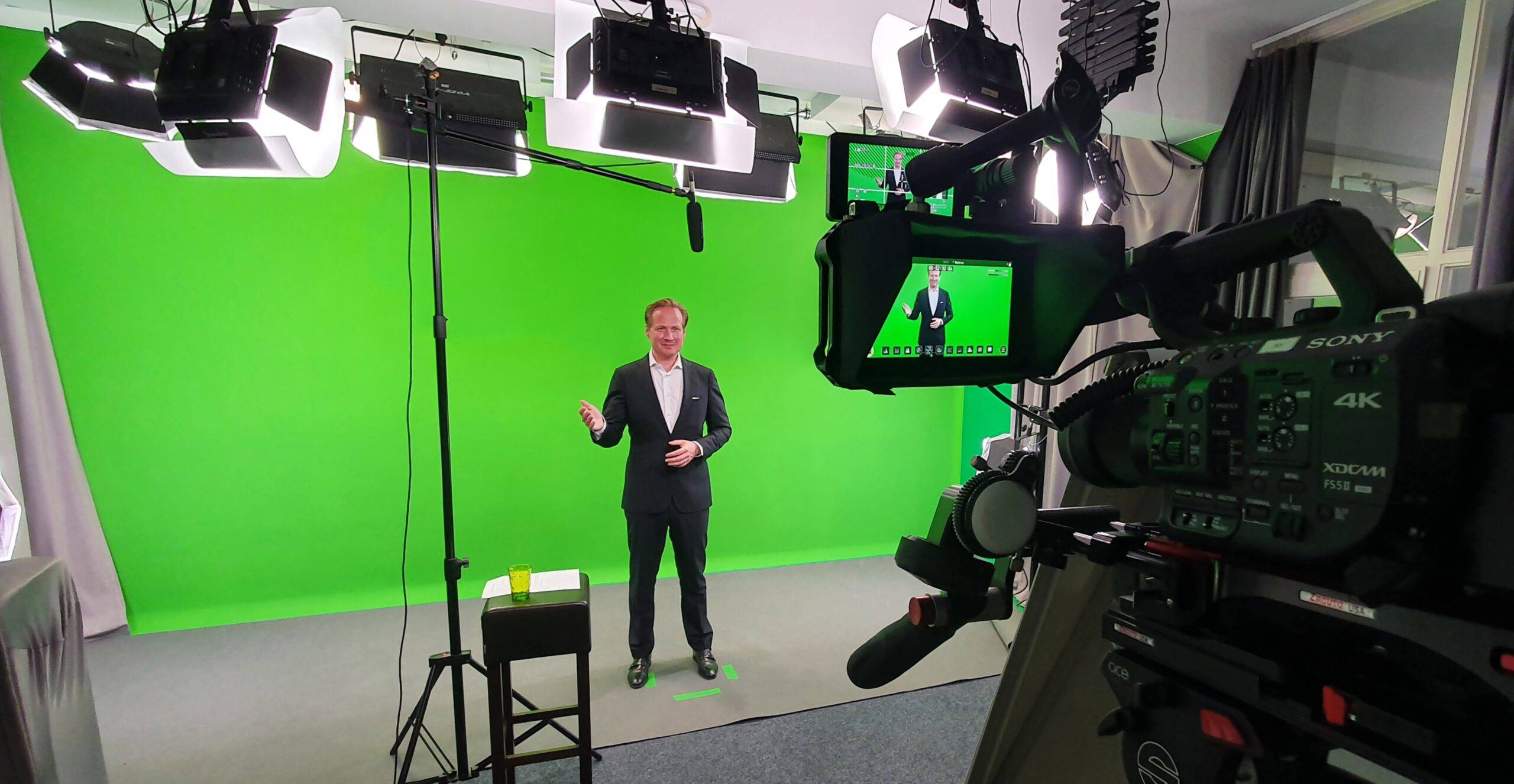 Greenscreenstudio in Hamburg